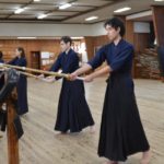 Japanese Samurai School and Martial Arts Class in Shubukan Dojo, Hyogo